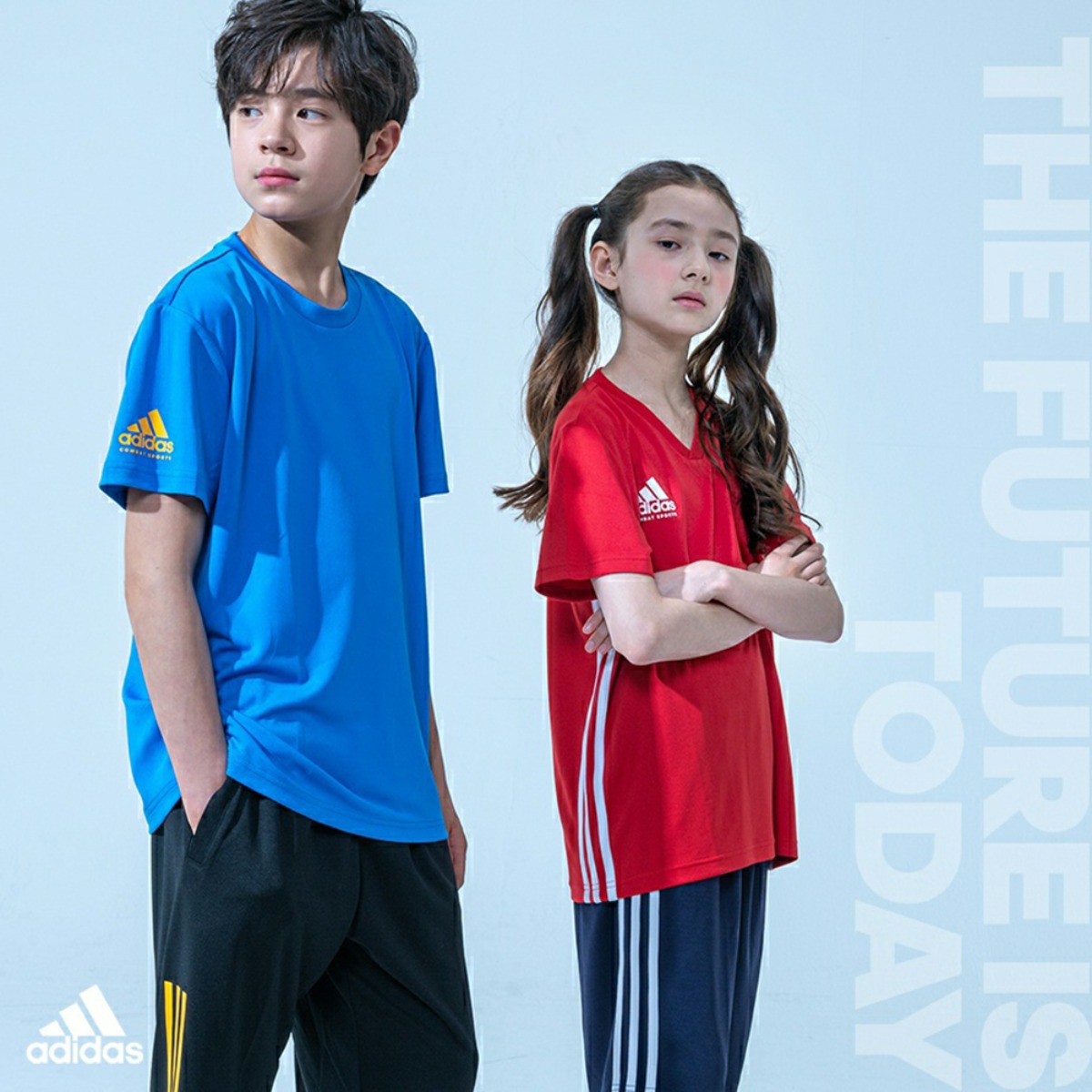 아디다스 Adidas 2021 4pcs - 체육관 하계복 반팔티 반바지 세트 / 2021 NEW 신상품